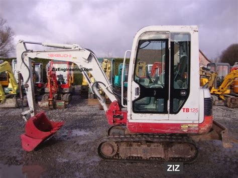 takeuchi mini tb125 specs